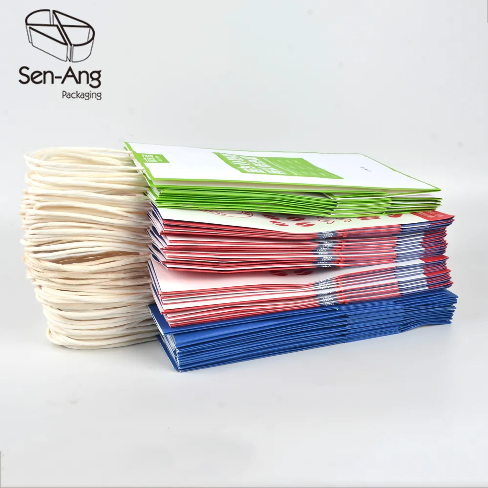 Customizable High Quality Waterproof Shopping Paper Bag