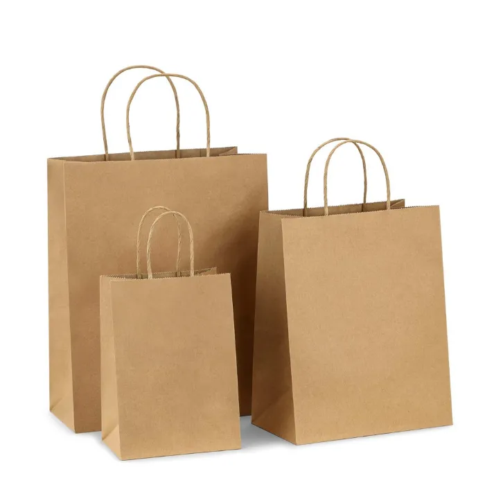 Customized Printing Eco Cheap Kraft Shopping Gift Paper Bag