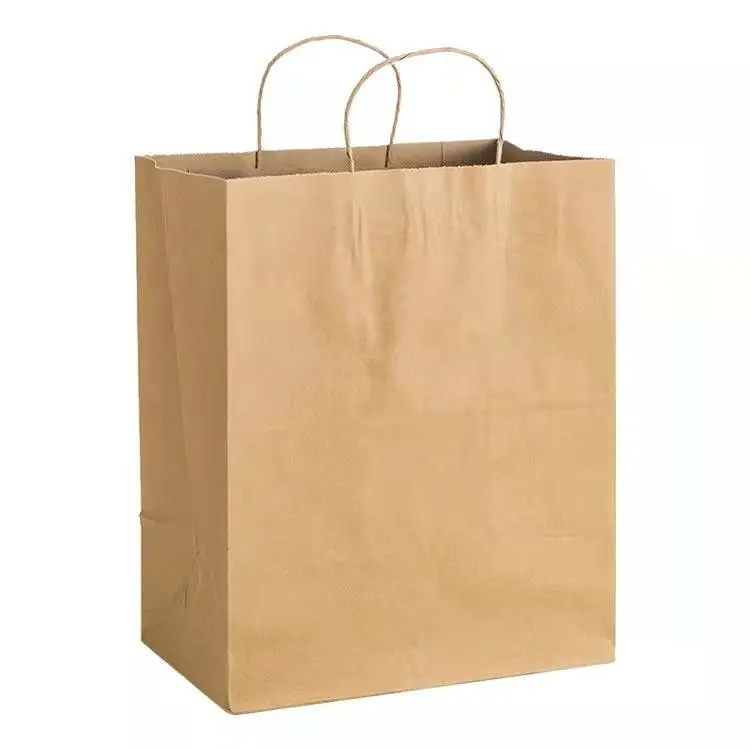 Custom 120 Gsm Paper Shop Bags with Your Own Logo