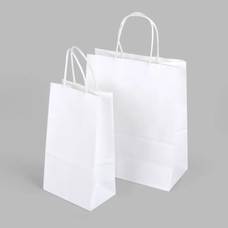 Custom Design Cheap Price Kraft Paper Shopping Bag with Handle