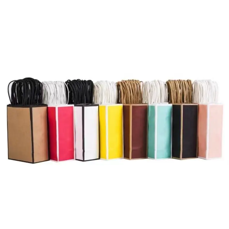 Custom Boutique Clothing Luxury Gift Carry Paper Shopping Bags