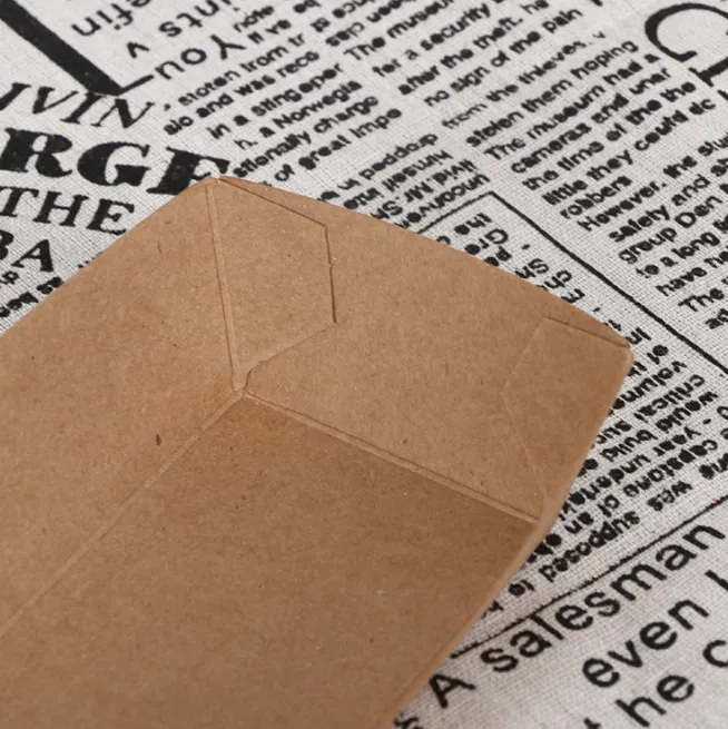 The New Listing Kraft Paper Boat Disposable Biodegradable Take Away Tray - Image 9