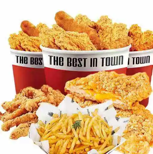 Brand New Disposable Takeaway Custom Big Capacity Popcorn Cup
