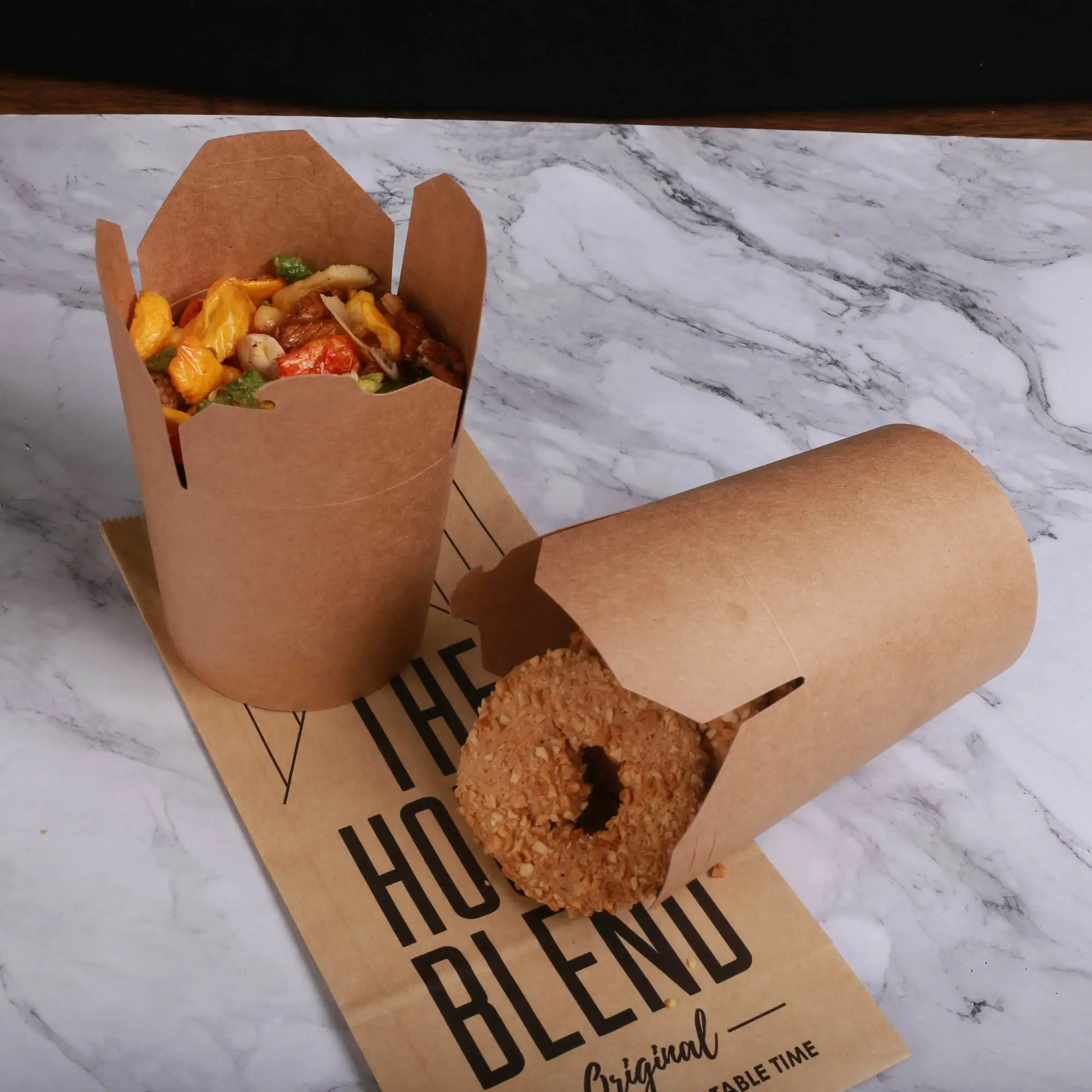 Take Out Pasta Box Storage Sushi Rice Paper Noodle Away Food Box - Image 8