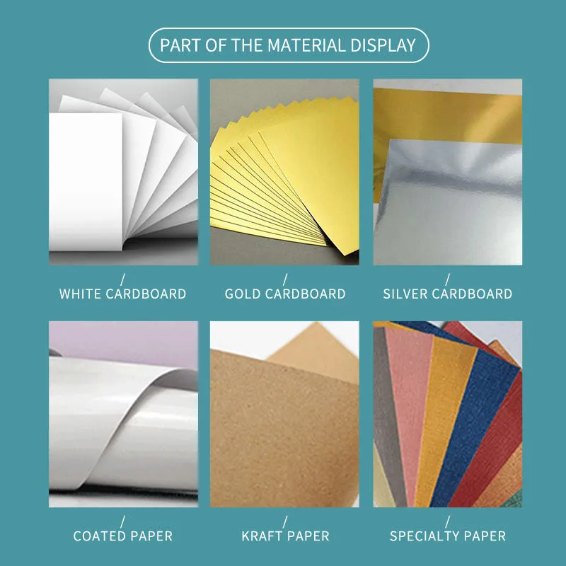 Kraft Square Bottom Luxury Shopping Paper Bag with Logo - Image 5