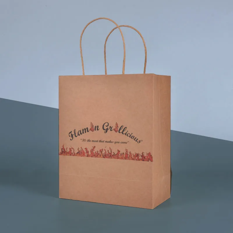 Recyclable Customized Wholesale Factory Price Kraft Paper Bag