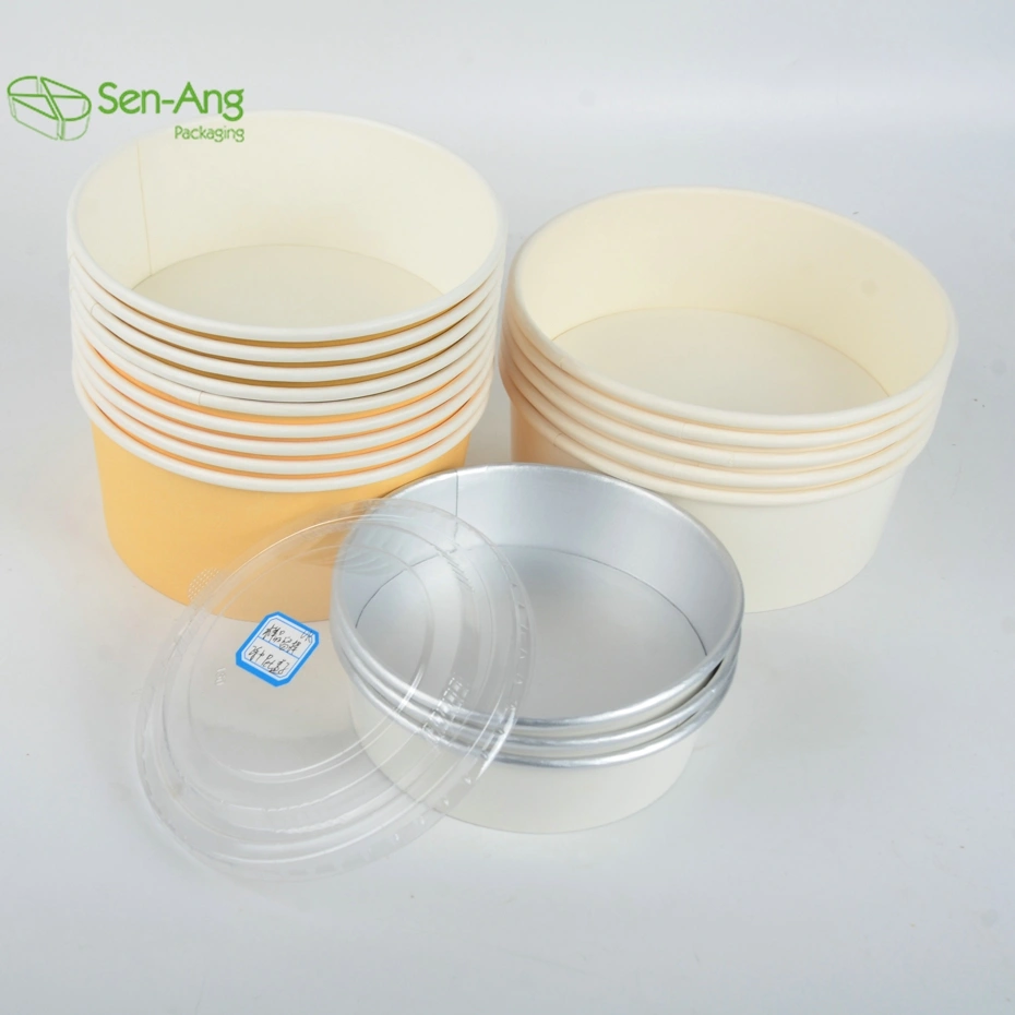 New Arrival Single Wall Soup Food Salad Takeaway 500 750 1000ml Paper Bowl