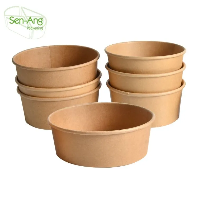 Takeout Square Multi Size Waterproof And Thickened Paper Bowl