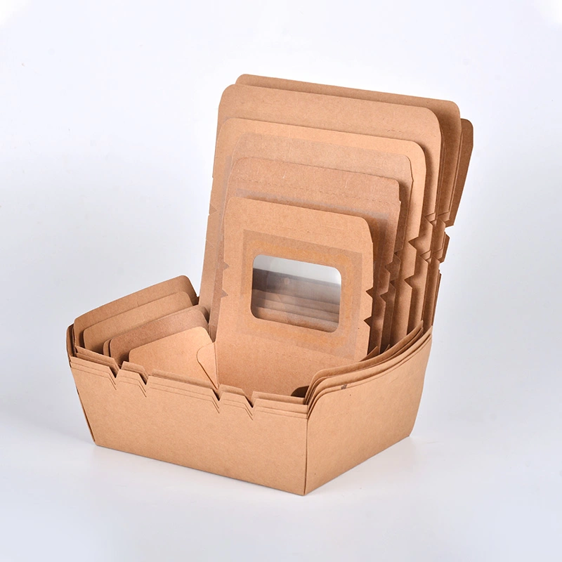 500ml Fast Food Paper Container for French Fries Fried Chicken Wing Packaging Boxes - Image 5