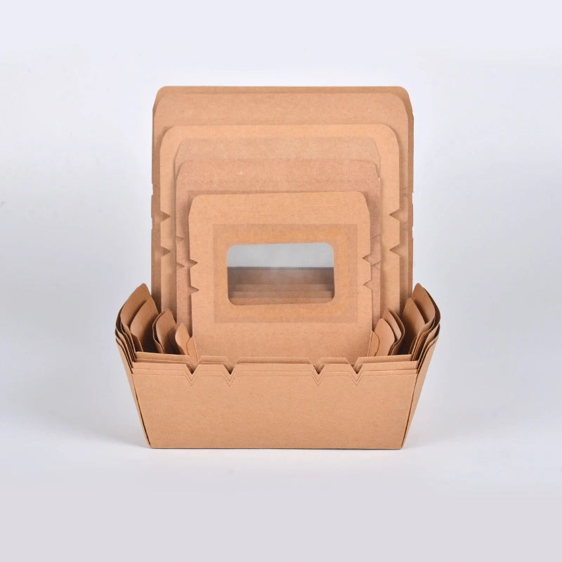 500ml Fast Food Paper Container for French Fries Fried Chicken Wing Packaging Boxes - Image 6