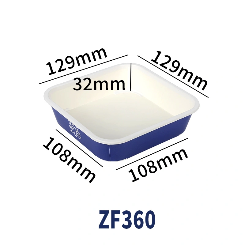 Disposable Card Plastic Box Kraft Bakery Sushi Salad Paper Box - Image 13