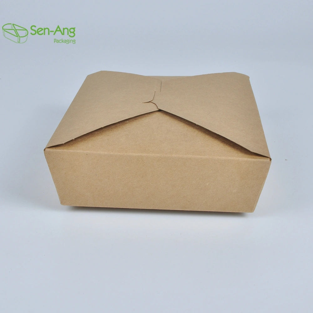 Best Selling Takeaway Multi Size Sushi Take Away with Window Kraft Paper Box - Image 6