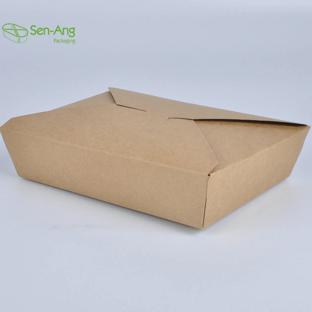 Best Selling Takeaway Multi Size Sushi Take Away with Window Kraft Paper Box - Image 7