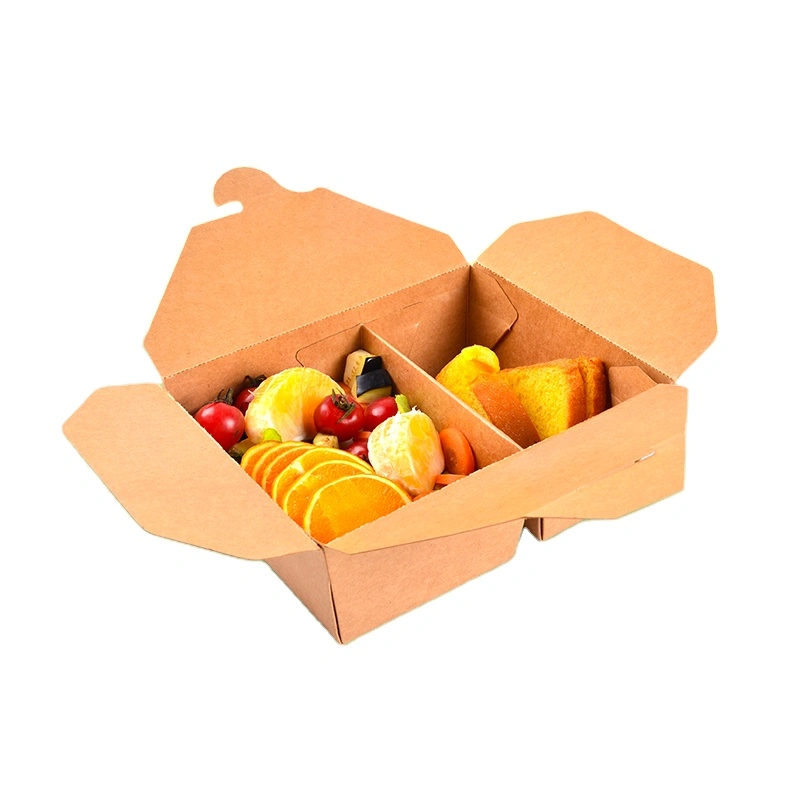 Disposable Fast Food Box Takeout Packaging 750ml Food Grade Lunch Box Pasta Box - Image 3