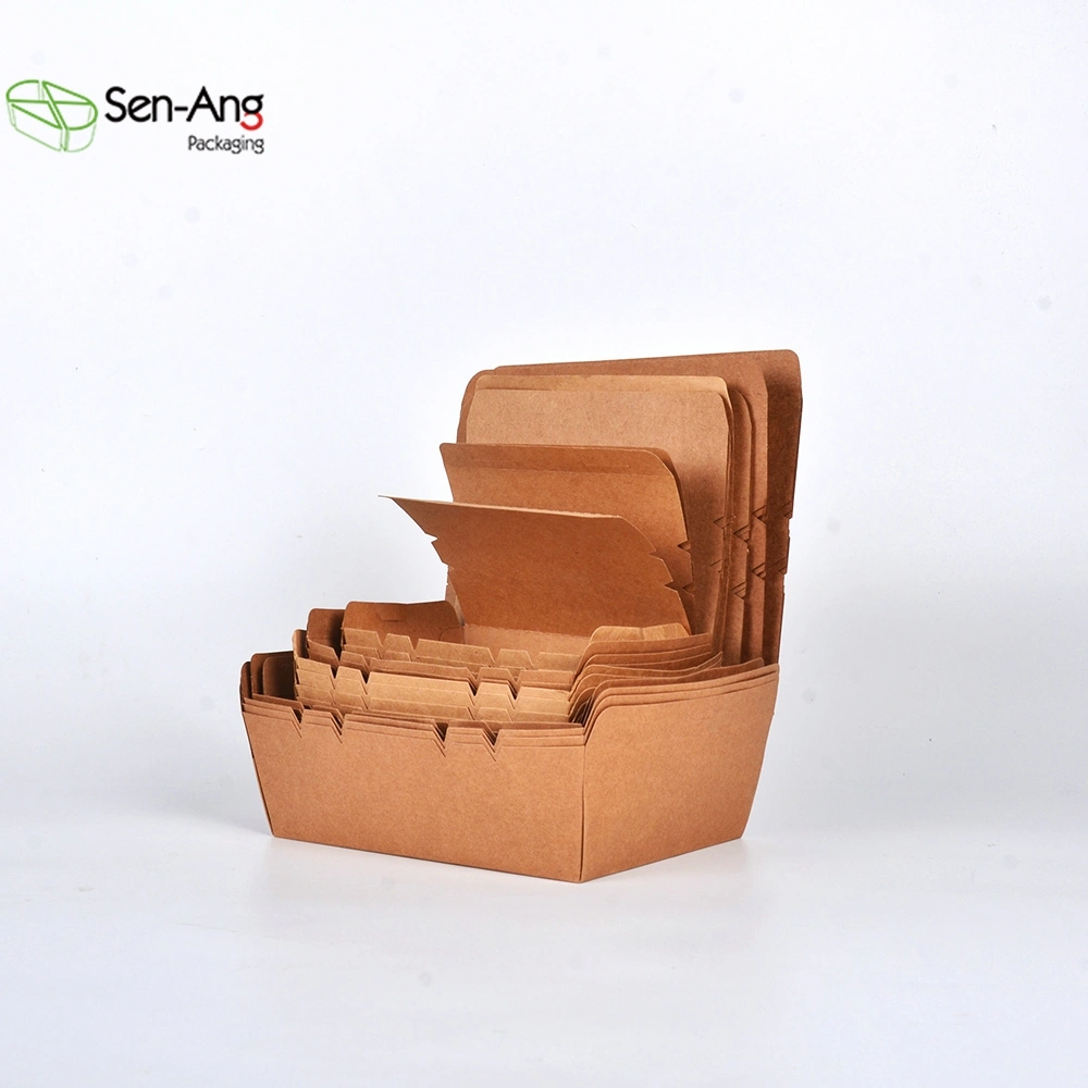 Disposable Fast Food Box Takeout Packaging 750ml Food Grade Lunch Box Pasta Box - Image 4