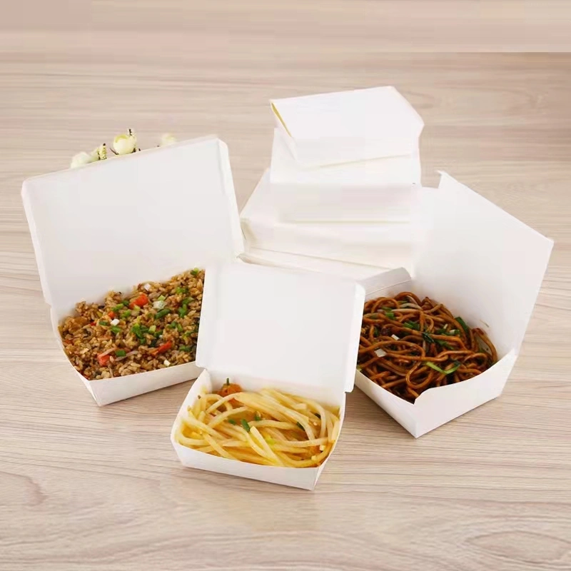 Disposable Fast Food Box Takeout Packaging 750ml Food Grade Lunch Box Pasta Box - Image 10
