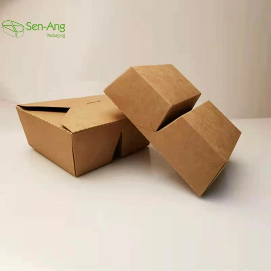 Morden Style Fast with Compartment Takeway Insulated Paper Food Box - Image 3