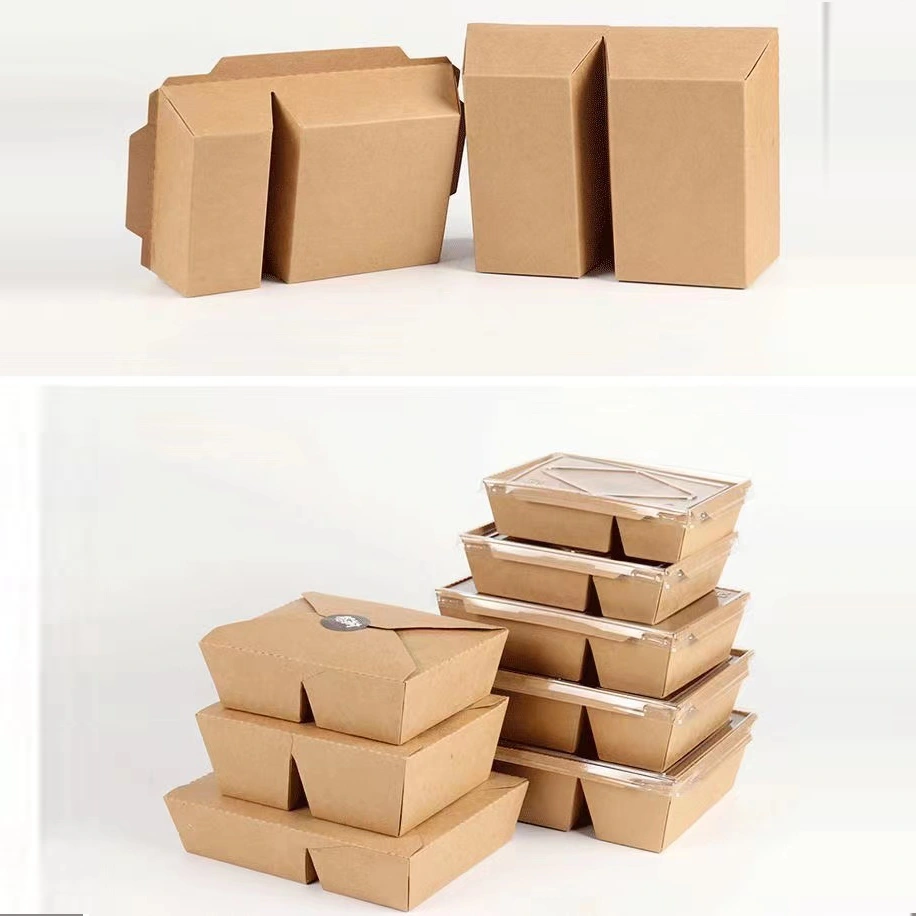 Morden Style Fast with Compartment Takeway Insulated Paper Food Box - Image 6