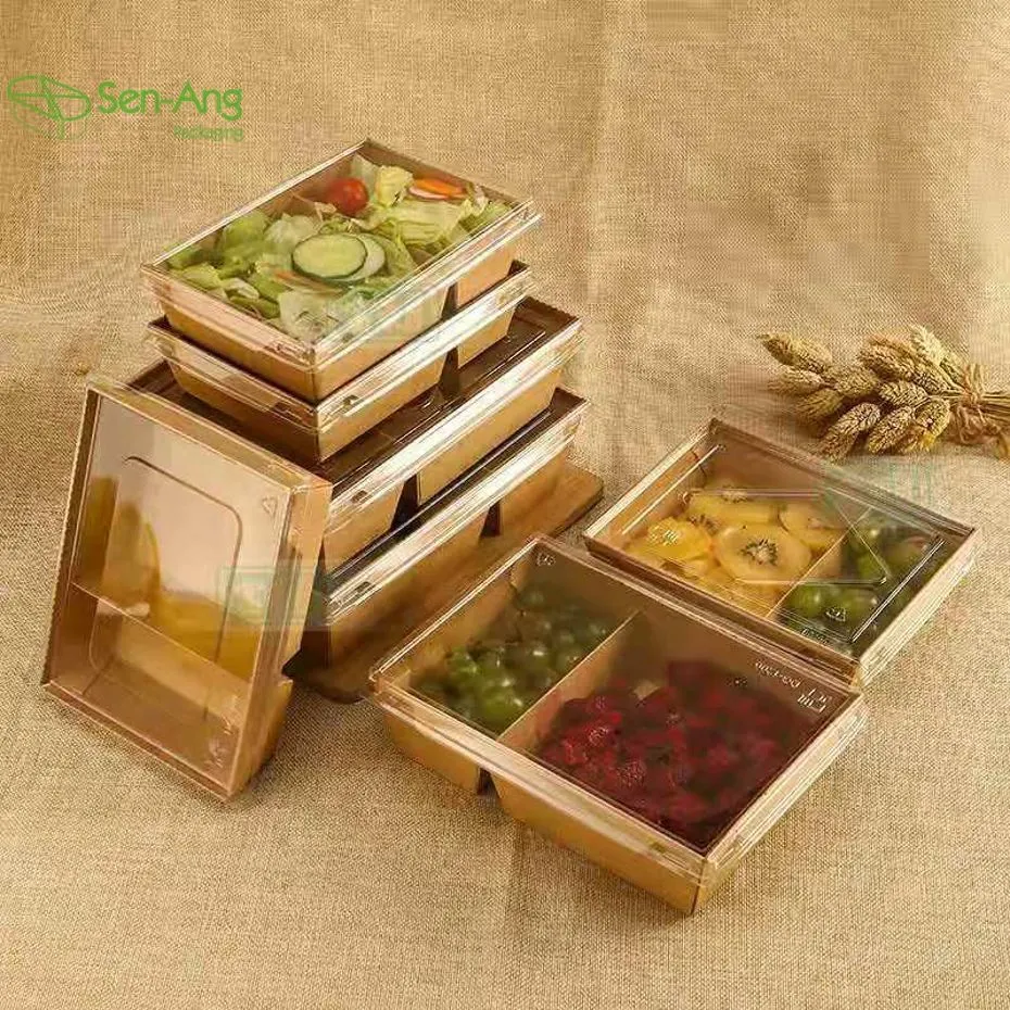 New Design Disposable Takeaway Microwave Safe Compartment Lunch Box - Image 7
