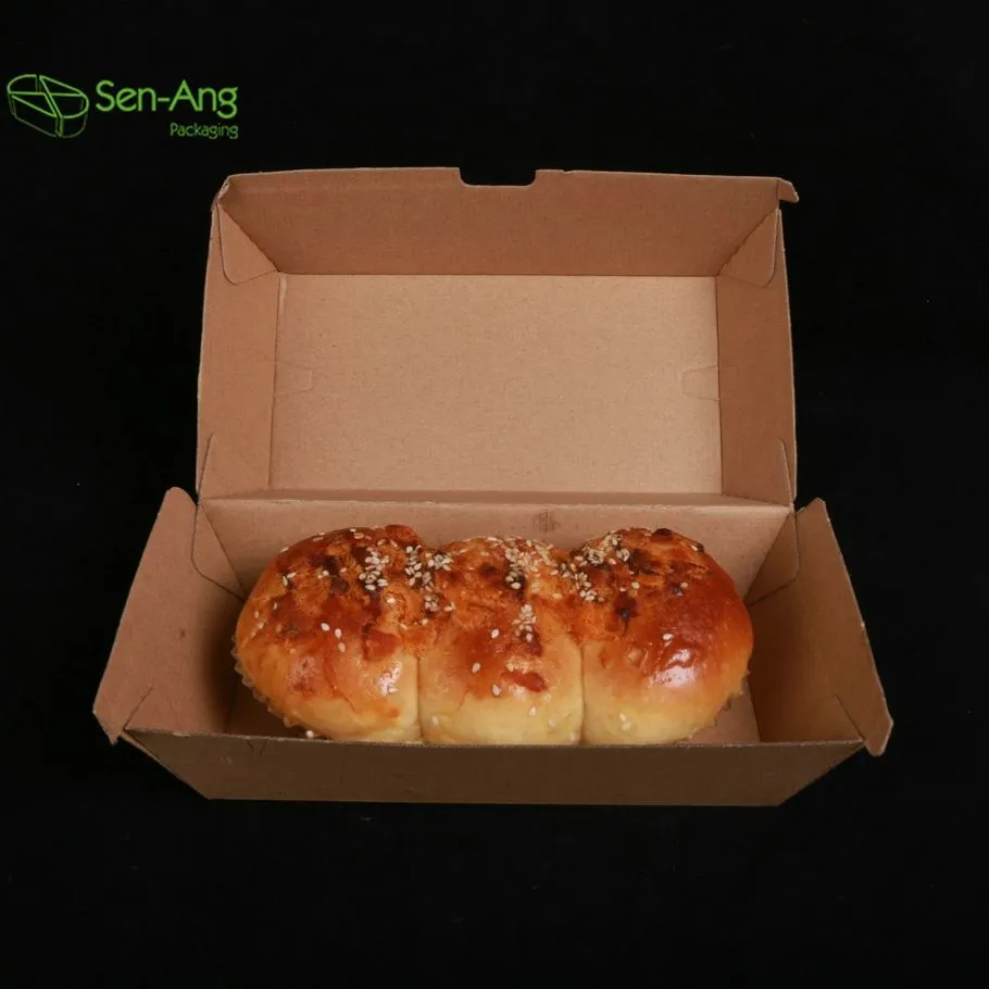 Good Quality Pink Burger Shape Fast Disposable Snack Hot Dog Paper Box