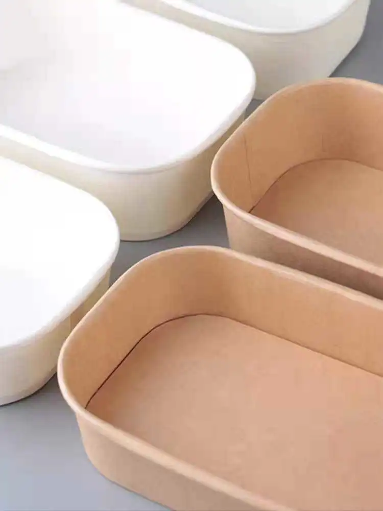 Good Quality Takeaway Packaging Kraft Paper Disposable Box - Image 5