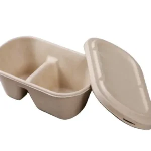 Waterproof Greaseproof Biodegradable Disposable Food Storage Container