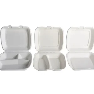 Eco Compostable Bagasse Takeaway Sugarcane Pulp Lunch Box