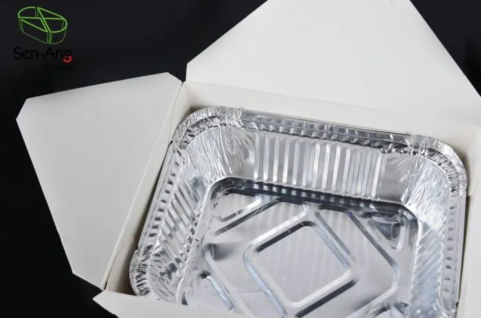 Fashion Takeout Multi Compartment Bneto Takeaway Lunch Box with Clear Lid - Image 5