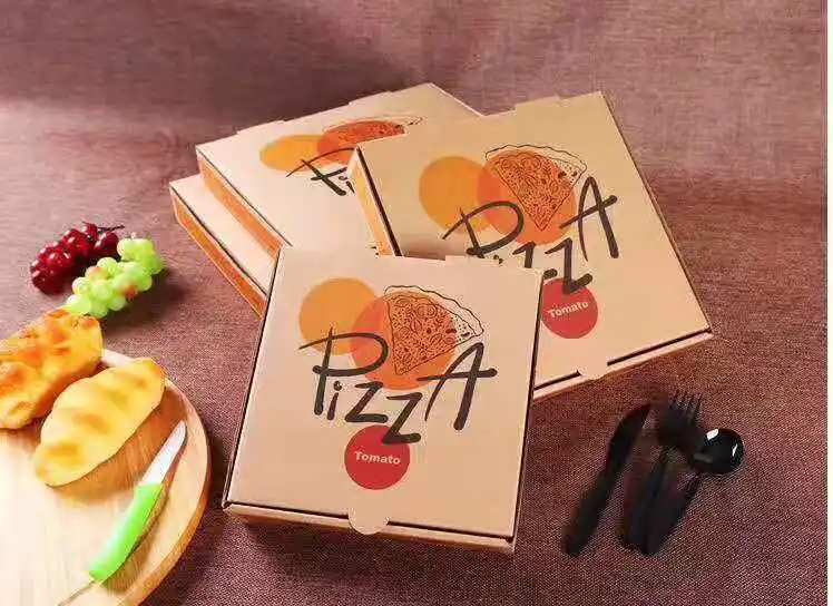 Take Away Square Pizza Boxes Wholesale Pizza Packaging - Image 5