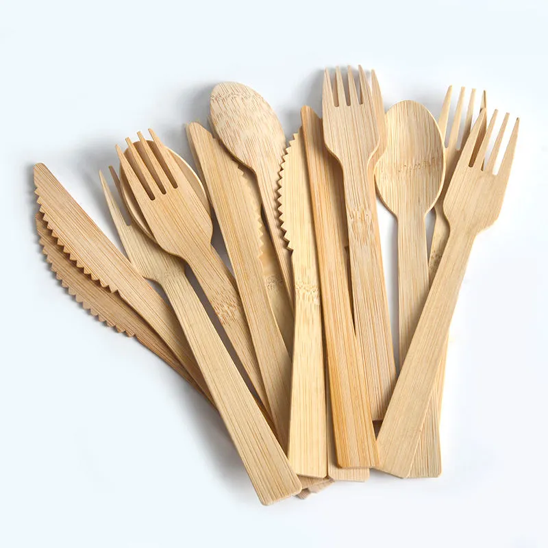Disposable Bamboo Cutlery Wholesale Natural Bamboo Utensils - Image 6