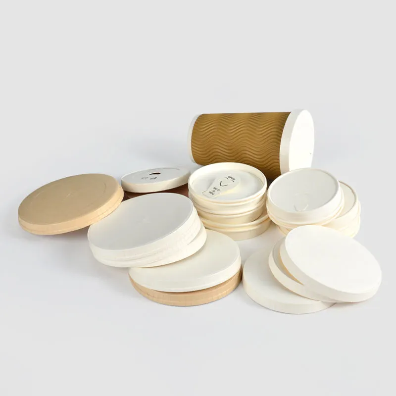 Eco Paper Lid For Disposable Paper Cup Paper Coffee Cup