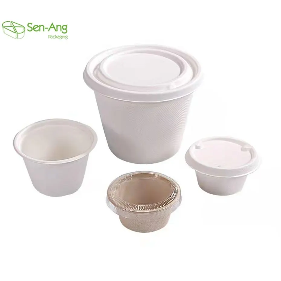 Factory Compostable Biodegradable Take Away Sugarcane Pulp Bowl