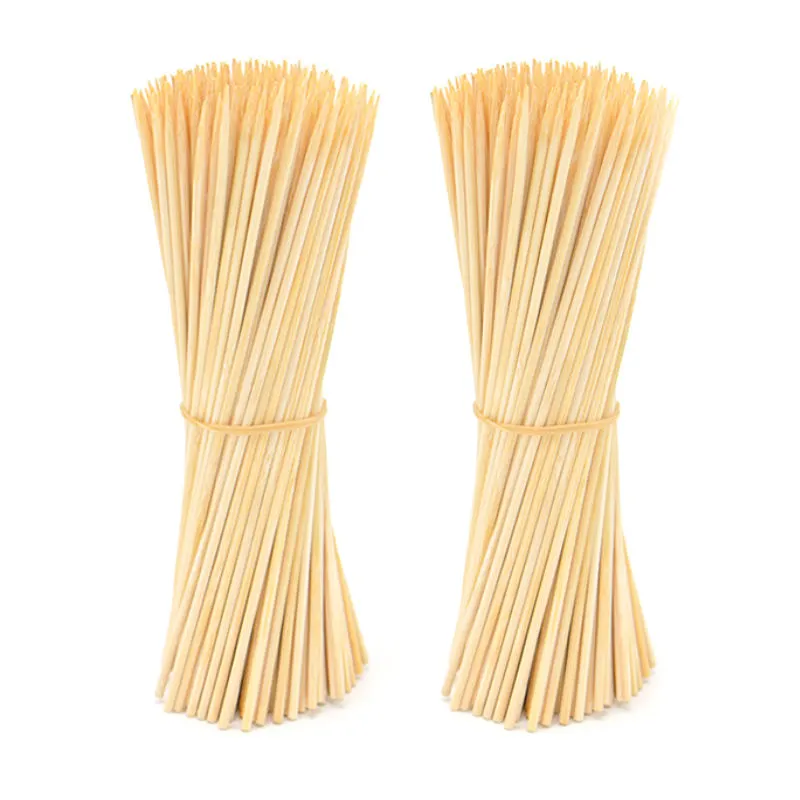 Barbecue Bamboo Sticks Large Bamboo Bbq Wood Sticks