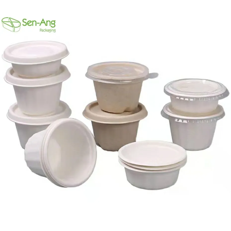 Custom Logo Factory Direct Sale Biodegradable Sugarcane Cup