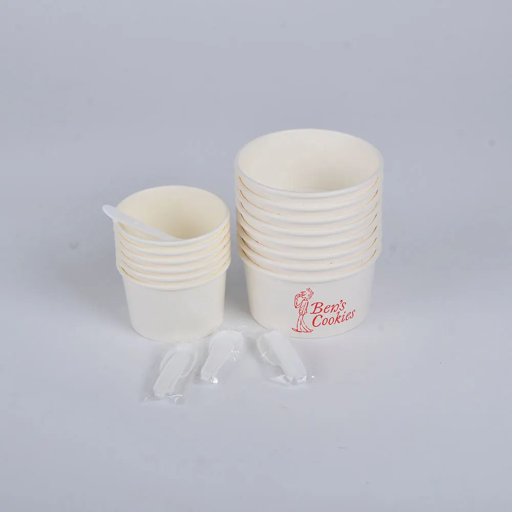 Disposable Customized Eco Friendly Paper Ice Cream Cup - Image 5