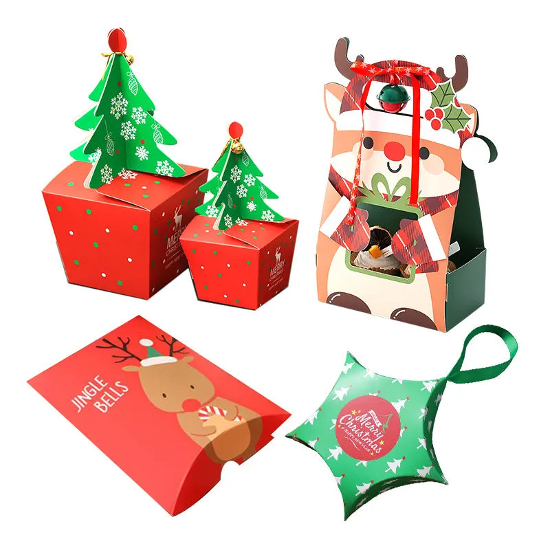 Custom Candy Packing Square Easter Christmas Paper Gift Box - Image 6