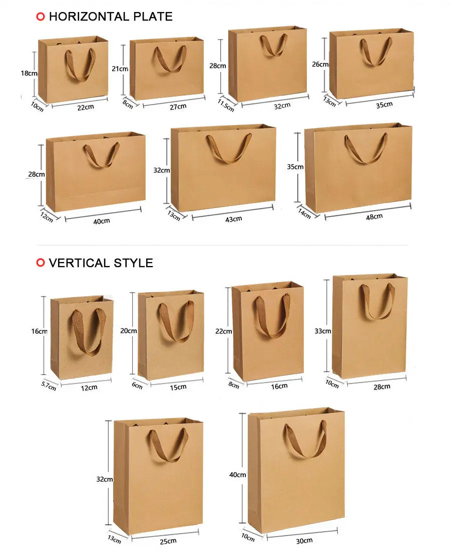 Custom Design Clothing Shoes Gift Paper Bag with Handle - Image 7