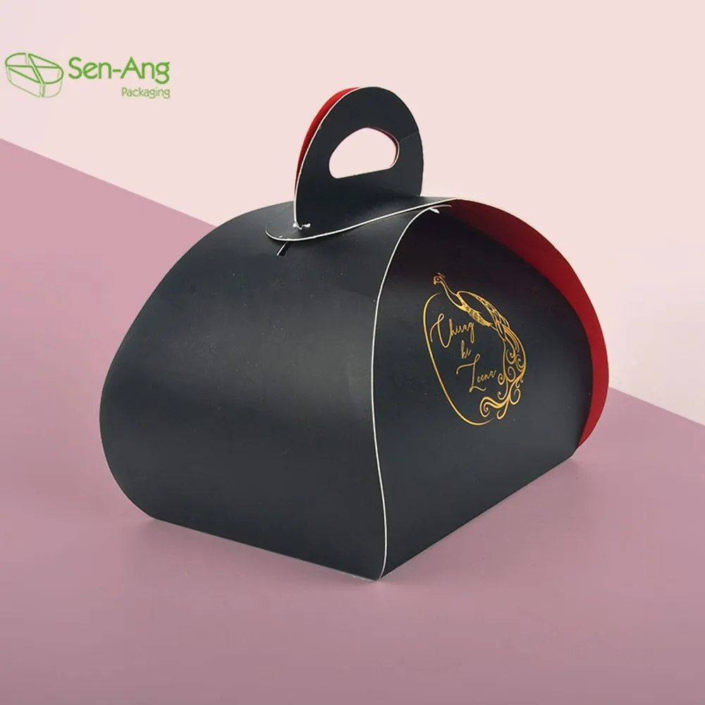 Disposable Takeaway Valentine's Chocolate Gift Cookie Bakery Pastry Cake Box